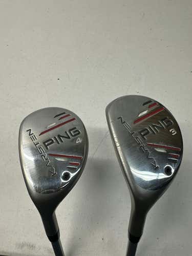 Used Ping Karsten 2014 3i-pw Regular Flex Steel Shaft Iron Sets