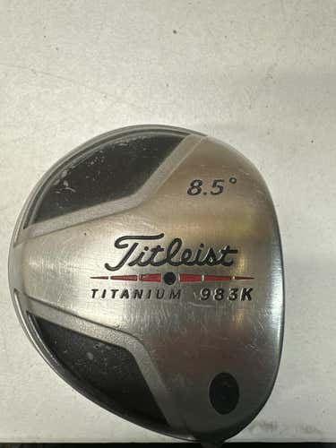 Used Titleist 983k 8.5 Degree Stiff Flex Graphite Shaft Drivers