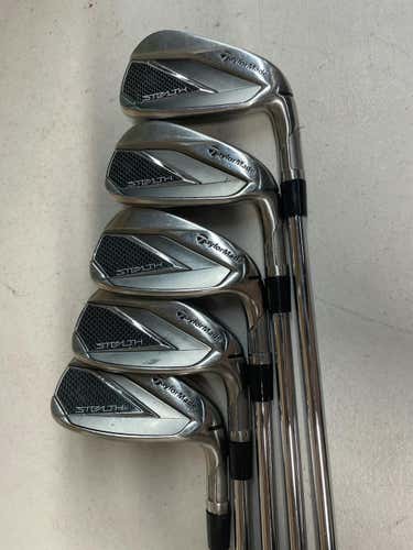 Used Taylormade Stealth 6i-pw Regular Flex Steel Shaft Iron Sets