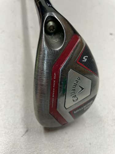 Used Callaway Big Bertha 5 Hybrid 5 Hybrid Senior Flex Graphite Shaft Hybrid Clubs