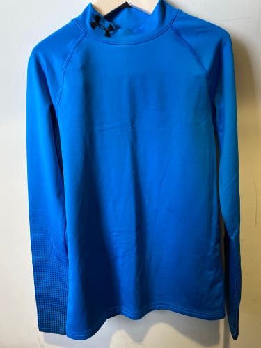 Under Armour Baselayer Blue Youth Medium