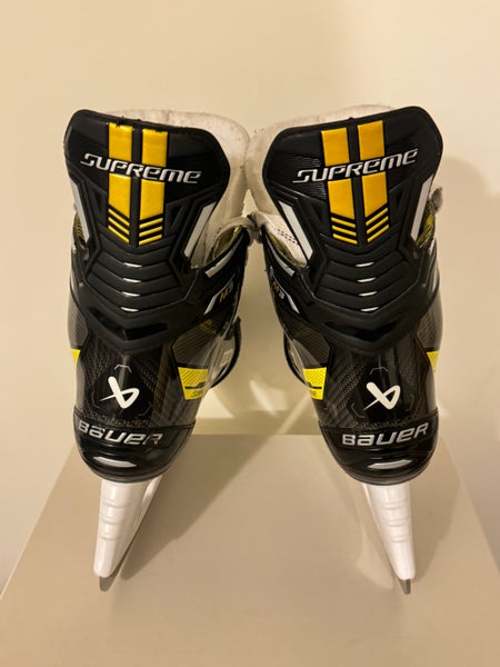 Senior Bauer Supreme M3 Hockey Skates (Fit 2 - 9.5) with upgraded LS Pulse Runners