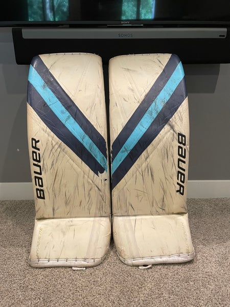 Bauer Hyperlite Goalie Leg Pads Senior Small - Used