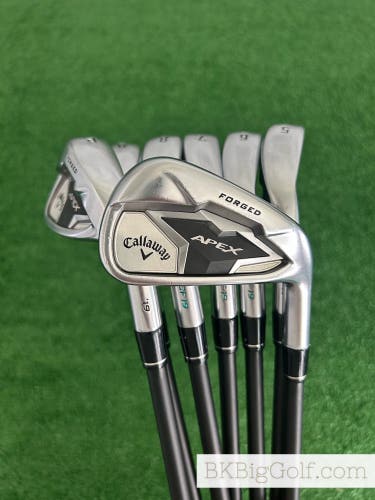 Callaway Apex 19 Forged Iron Set 4-P / Project X Catalyst 60 5.5 Regular Graphite