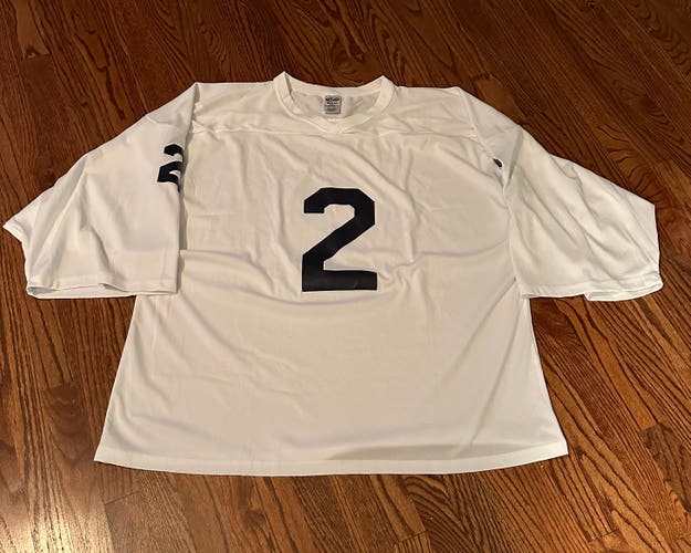 EUC Goalie Cut Hockey White 4XL Jersey