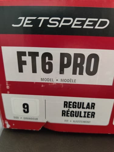 New Senior CCM JetSpeed FT6 Pro Hockey Skates Regular Width Size 9