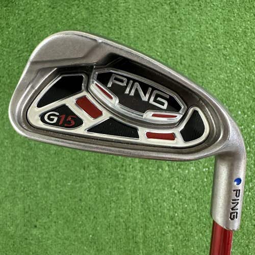 Ping G15 Blue Dot 7 Iron TFC 149 Soft Regular Senior Flex Graphite RH -1/2