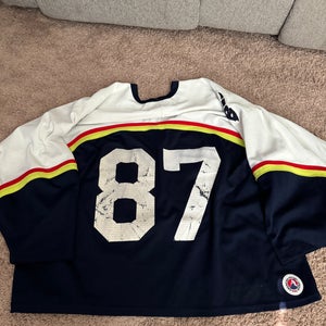 Blue Used Men's Bauer Jersey