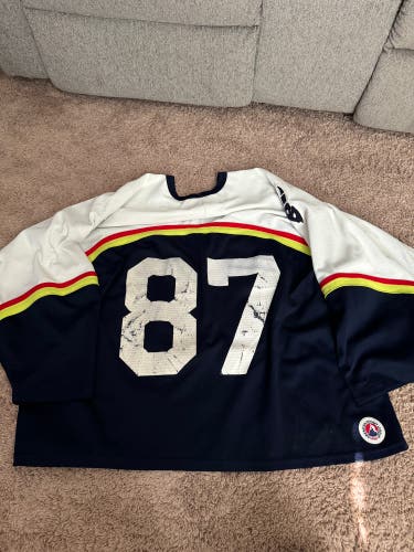 Blue Used Men's Bauer Jersey