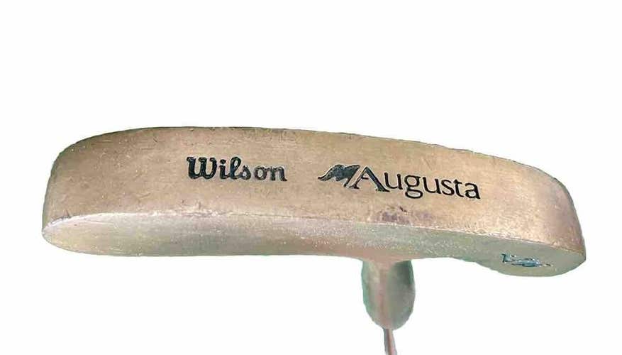 Wilson Augusta Blade Putter Steel 34.5" RH Nice Factory Grip Nice Condition