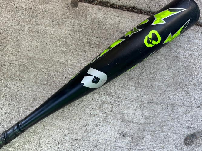 Used 2019 DeMarini Uprising Bat USSSA Certified (-10) Alloy 18 oz 28"