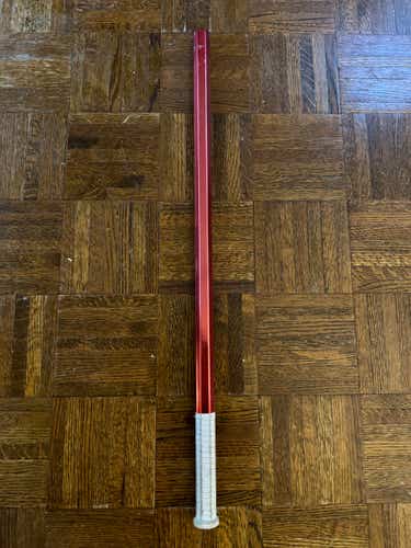 Red Lacrosse Shaft 30'' Attack/Mid