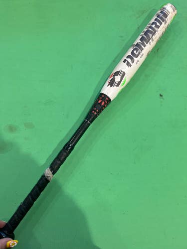 White Used 2015 DeMarini CF7 Bat (-10) Composite 21 oz 31"