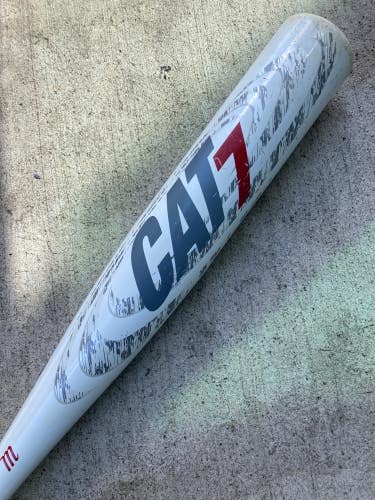 Used Kid Pitch (9YO-13YO) Marucci CAT7 Bat USSSA Certified (-5) Alloy 27 oz 32"