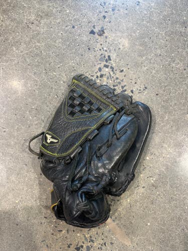 Black Used Mizuno Right Hand Throw Pitcher's Softball Glove 12.5"