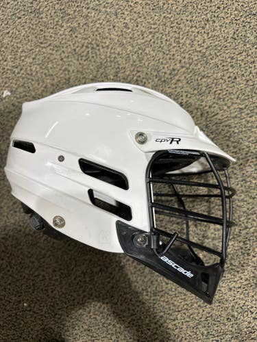 White Used Youth Cascade CPV-R Helmet