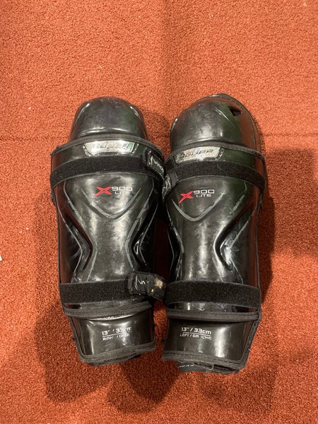 Used Senior Bauer Vapor X900 Lite Shin Pads 13"