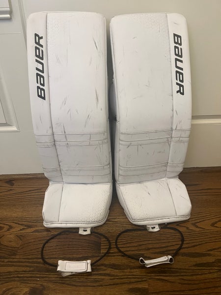 Used Bauer GSX Goalie Leg Pads - Intermediate