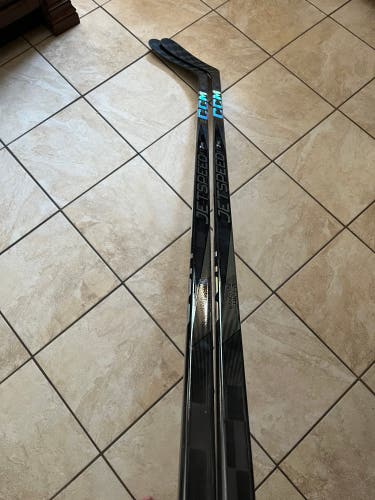 New 2 Pack 2x 70 Flex Left Handed P29 JetSpeed FT7 Pro Chrome Hockey Sticks