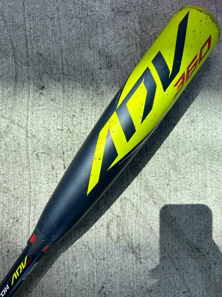 Used Kid Pitch (9YO-13YO) 2022 Easton ADV 360 Bat USABat Certified (-10) Composite 19 oz 29"