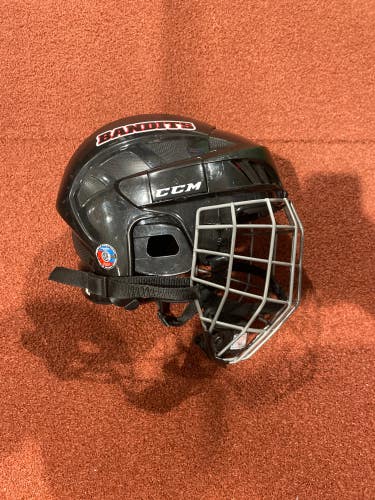 Black Used Medium CCM 50 Helmet