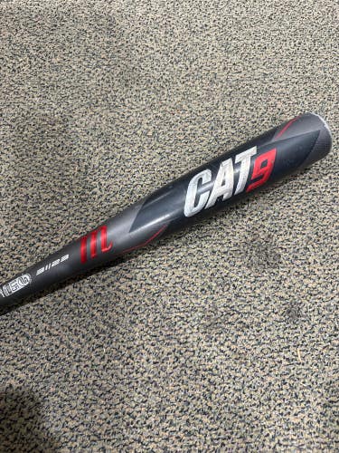 Used Kid Pitch (9YO-13YO) Marucci CAT9 Bat USSSA Certified (-8) Alloy 23 oz 31"