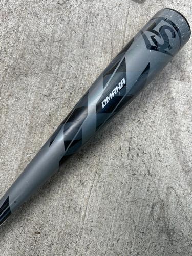 Used Kid Pitch (9YO-13YO) 2022 Louisville Slugger Omaha Bat USABat Certified (-10) Alloy 18 oz 28"