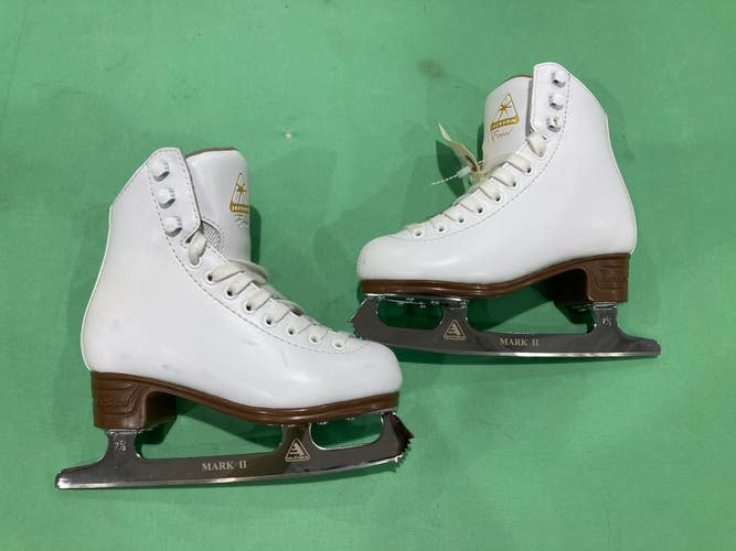 Used Jackson Ultima Excel Figure Skates Junior 13.5