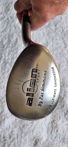 Used Alien Pat Simmons Ultimate Sand Wedge RH; Steel Shaft