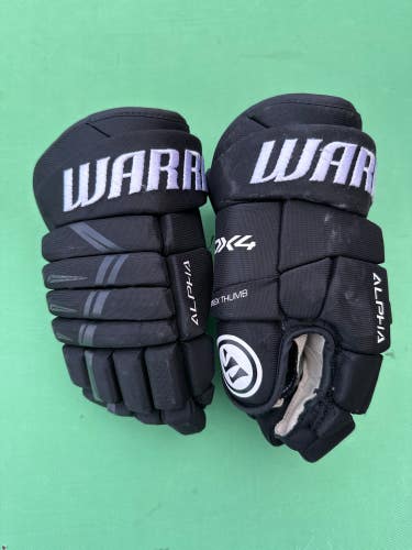 Used Warrior Alpha DX4 Gloves 12"