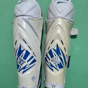 Used Junior Warrior Shin Pads 11"