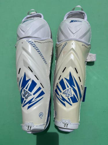 Used Junior Warrior Shin Pads 11"