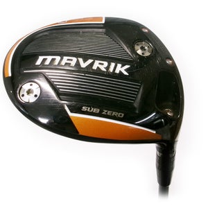 Callaway Mavrik Sub Zero 9.0* Driver Graphite Fujikura Pro 2.0 5-S Stiff Flex