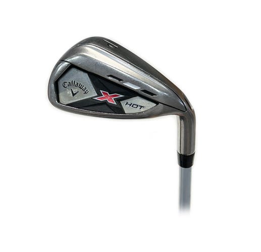 Callaway X Hot Single Pitching Wedge Graphite Callaway I-75g Regular Flex