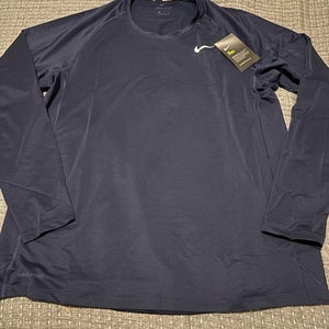 Nike Dri Fit The Nike Tee Long Sleeve Shirt, Size Adult XL