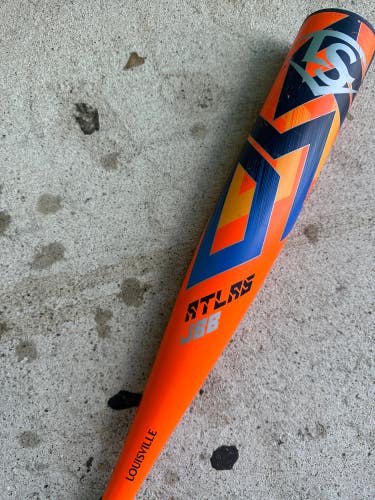 Used Kid Pitch (9YO-13YO) 2023 Louisville Slugger Atlas Bat USSSA Certified (-10) Alloy 18 oz 28"