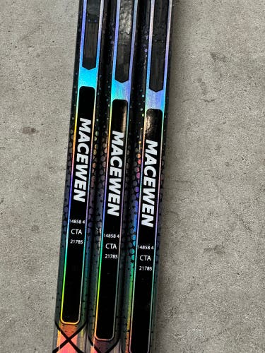 NHL Zack MacEwen New Senior True Right Handed 85 Flex P92M Pro Stock Hzrdus PX Hockey Stick