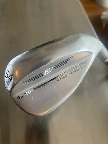 Used Titleist Vokey SM9 Right Handed Wedge Stiff Flex 54.12D Steel Shaft