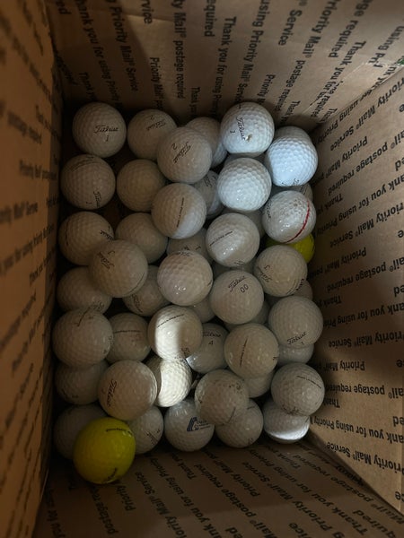 Used Titleist 50 Pack Pro V1 Balls