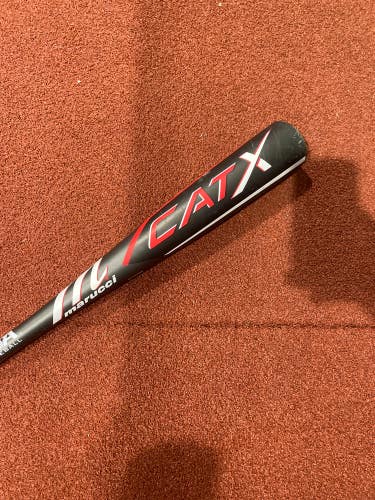 Used Kid Pitch (9YO-13YO) 2024 Marucci CAT X USABat Certified (-11) Alloy 17 oz 28"