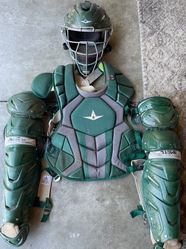 Used  All Star Catcher's Set