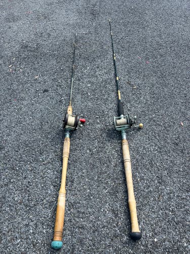 Fishing rods and reels