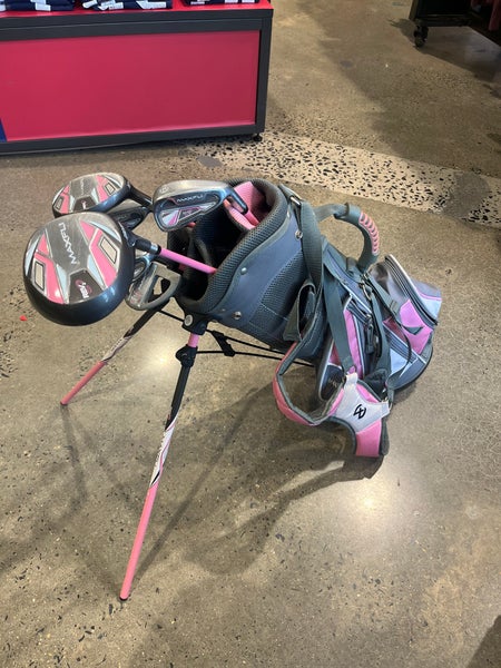 Used Junior Maxfli REV 2 Clubs (Full Set) Right Handed 6 Pieces