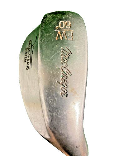 MacGregor Grass-N-Sand System Lob Wedge 60* RH Ladies Steel 35" Factory Grip