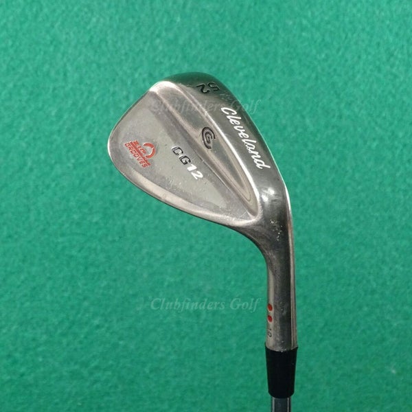 Cleveland CG12 Satin Chrome 52-10 52° Stepped Steel Stiff