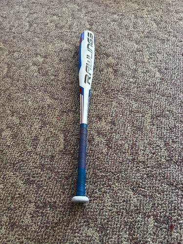 Used 2022 Rawlings Threat USSSA Certified Bat (-12) Composite 15 oz 27"