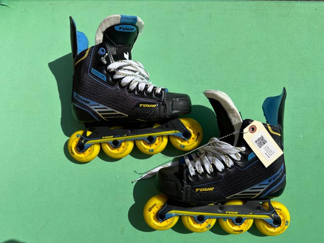 Used JuniorTour Code 9.one Inline Skates | Size 4