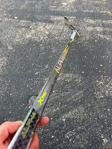 Used Senior Warrior Alpha QX Pro Hockey Stick Left Hand W88