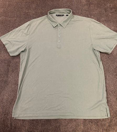 Travis Mathew light green polo XXL