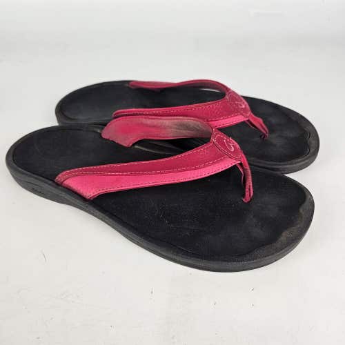 OluKai Ohana Sandals Womens Size: 10 Pink Flip-Flops Thongs Shoes